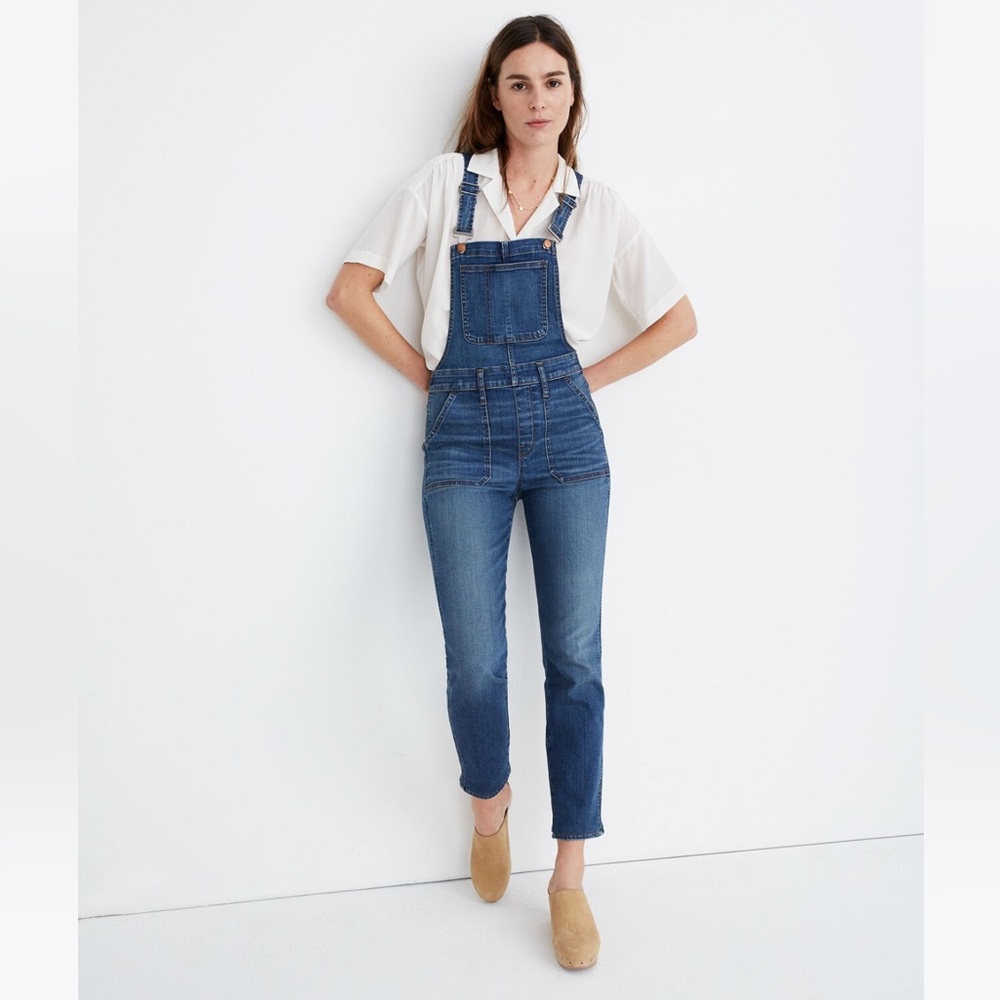Madewell Stovepipe Overalls in Lorton Wash M